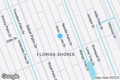 Map image of the property - 2504 Orange Tree Dr
