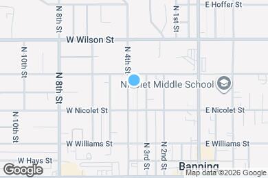 Map image of the property - 508 N 4th St