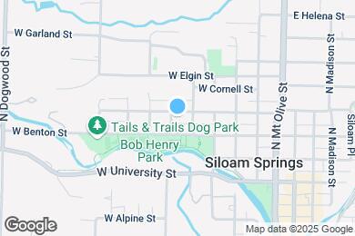 Map image of the property - 461 N Garrett St