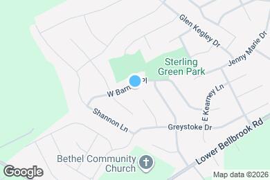 Map image of the property - 2939 W Barnhill Pl