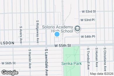 Map image of the property - 5433 S Millard Ave