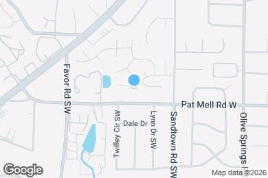 Map image of the property - 176 Summer Lake Dr SW