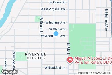 Map image of the property - 720 1/2 W Woodlawn Ave