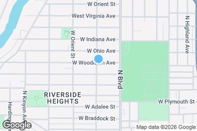 Map image of the property - 720 1/2 West Woodlawn Avenue-ID1271928P