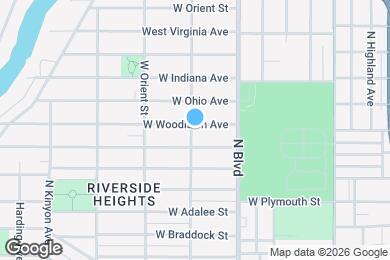 Map image of the property - 720 1/2 West Woodlawn Avenue-SI ID1271928P