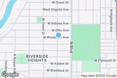 Map image of the property - 720 1/2 West Woodlawn Avenue-SI ID1271939P