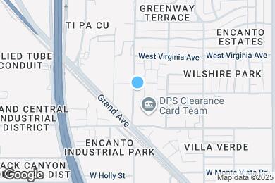 Map image of the property - 2503 N 23rd Ave