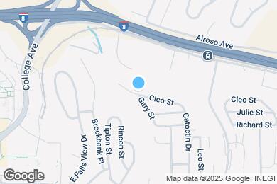 Map image of the property - 6368 Cleo St