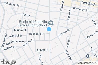 Map image of the property - 703 N Ave 54