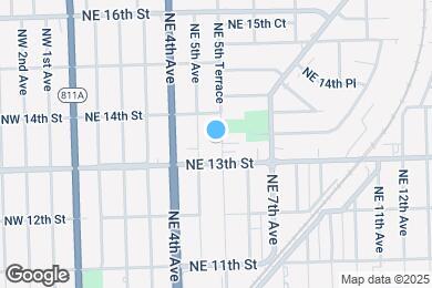 Map image of the property - 1315 NE 5th Terrace