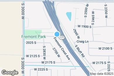 Map image of the property - 1995 Fremont Crest Ave
