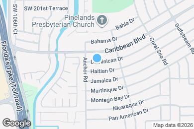 Map image of the property - 10220 Dominican Dr