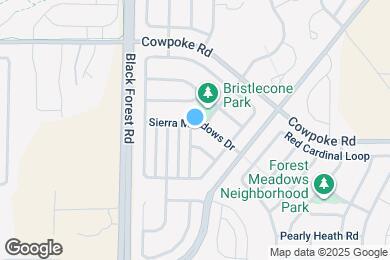 Map image of the property - 6913 Sierra Meadows Dr