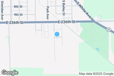 Map image of the property - 404 E Brick St