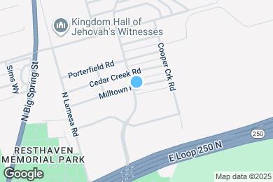 Map image of the property - 1300 Milltown Rd