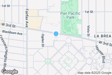 Map image of the property - The Palazzo at Park La Brea