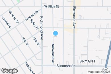 Map image of the property - 113 Norwood Ave
