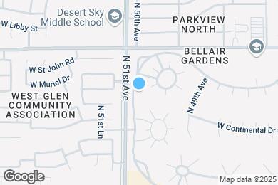 Map image of the property - 17213 N Lindner Dr