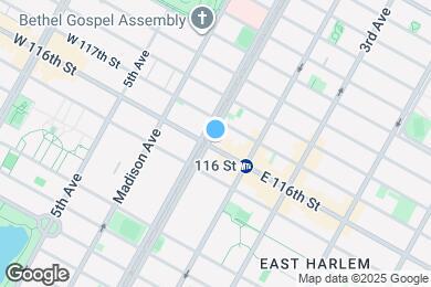 Map image of the property - 101 E 116th St