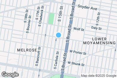 Map image of the property - 1432 W Ritner St