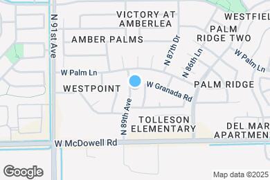 Map image of the property - 1825 N 89th Ave