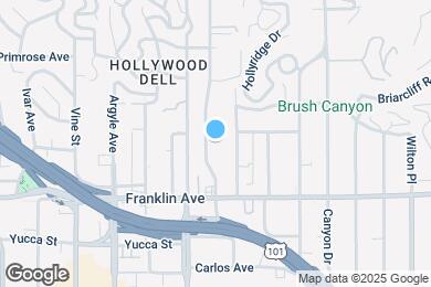 Map image of the property - 1962 N Beachwood Dr