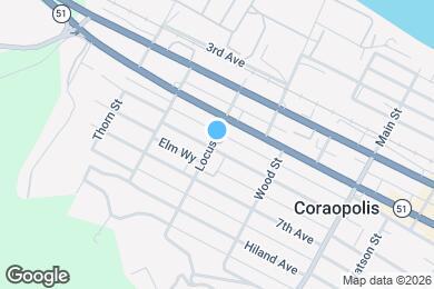 Map image of the property - 701 6th Ave