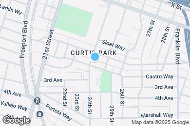 Map image of the property - 2417 Castro Way