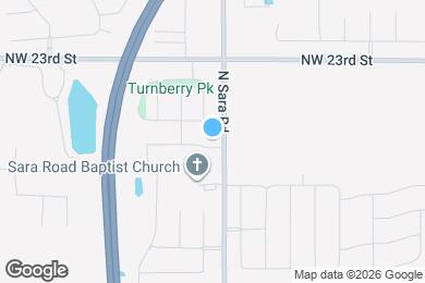 Map image of the property - 10601 NW 20th St