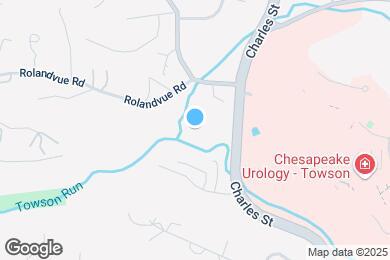 Map image of the property - 6616 N Charles St