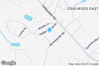 Map image of the property - 7017 Hidden Creek Dr