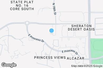 Map image of the property - 17644 N 77th Pl