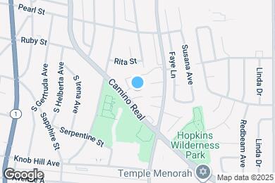 Map image of the property - 818 Camino Real