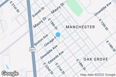 Map image of the property - 708 E 19th St