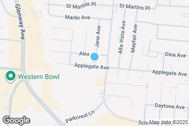 Map image of the property - 4216 Applegate Ave