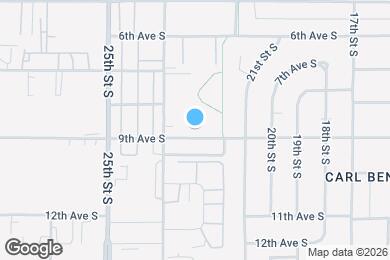 Map image of the property - 2127 9th Ave S