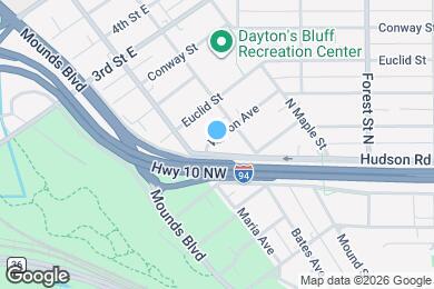 Map image of the property - 694 Wilson Ave