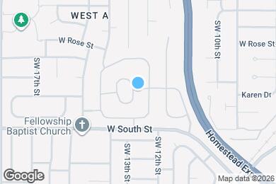 Map image of the property - 1300 W Commodore Blvd