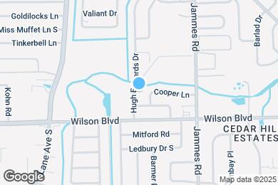Map image of the property - 2607 Hugh Edwards Dr