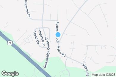Map image of the property - 2806 Rosemeade Dr