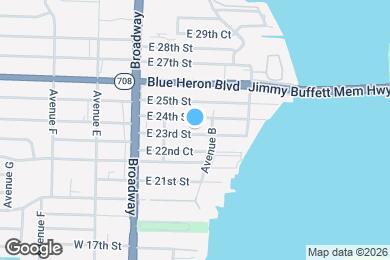 Map image of the property - 158 E 23rd St