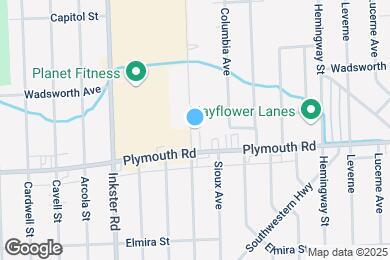 Map image of the property - 11646 San Jose