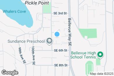 Map image of the property - 424 102nd Ave SE