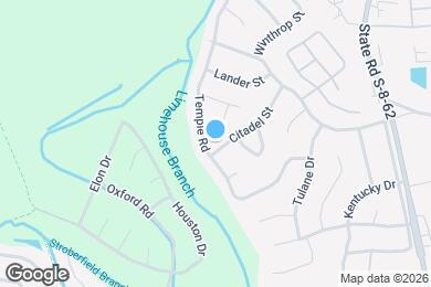 Map image of the property - 430 Citadel St