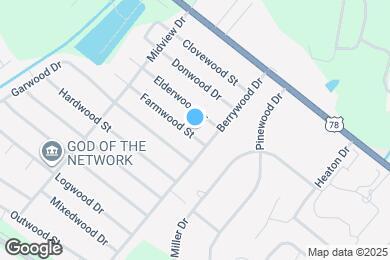 Map image of the property - 4414 Farmwood St