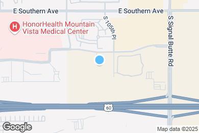 Map image of the property - Sage Mesa 55+ Active Adult