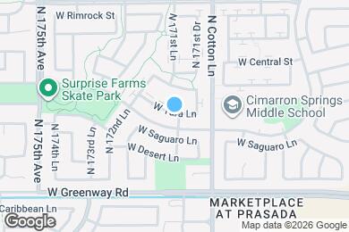 Map image of the property - 17131 W Tara Ln