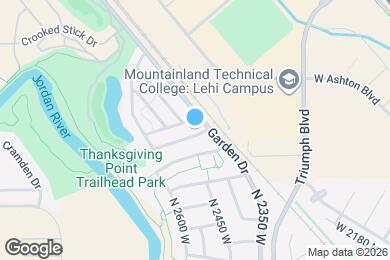 Map image of the property - 2576 Cottonwood Dr