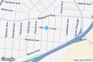 Map image of the property - 3941 S Madison Ave