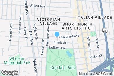 Map image of the property - 135 W Hubbard Ave